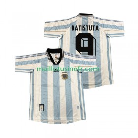 Maillot de Foot Argentine BATISUTA 9 Domicile Retro 1998